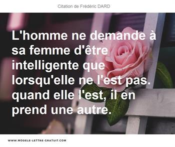 Citations Frédéric DARD