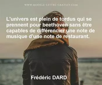 Citation de Frédéric DARD