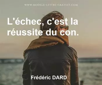 Citation de Frédéric DARD