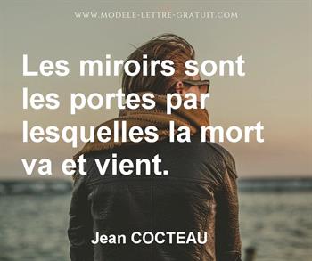 Citation de Jean COCTEAU