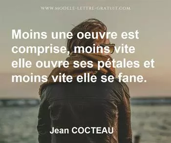 Citation de Jean COCTEAU