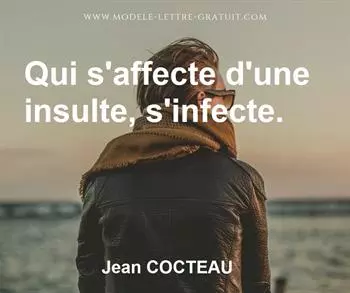 Citation de Jean COCTEAU