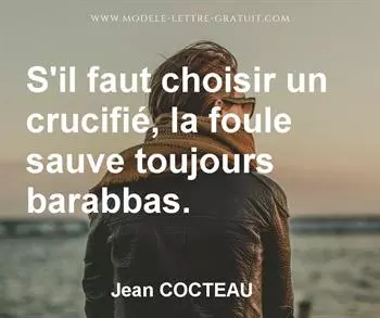Citation de Jean COCTEAU