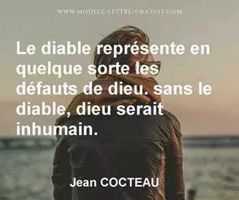 Citation de Jean COCTEAU