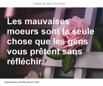 Citations Jean COCTEAU