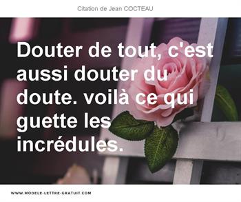 Citations Jean COCTEAU