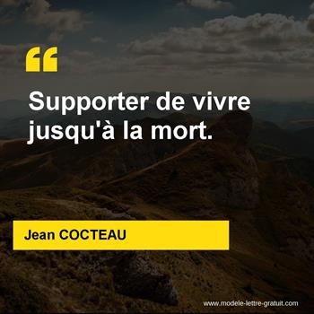 Citations Jean COCTEAU