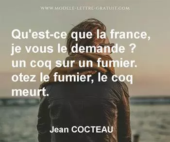 Citation de Jean COCTEAU
