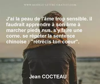 Citation de Jean COCTEAU