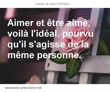 Citations Jean COCTEAU