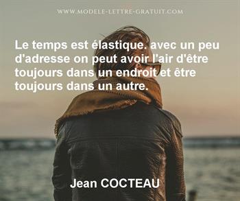 Citation de Jean COCTEAU