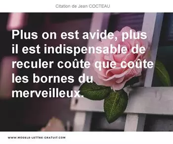 Citations Jean COCTEAU