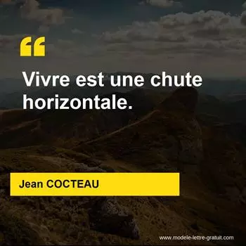 Citation Jean COCTEAU