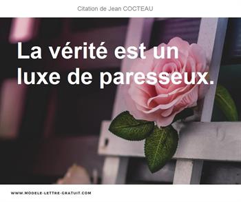 Citations Jean COCTEAU