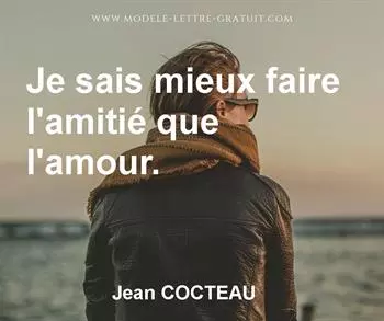 Citation de Jean COCTEAU