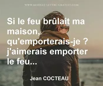 Citation de Jean COCTEAU