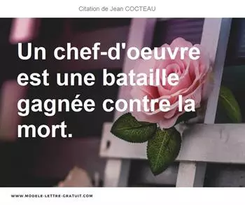 Citations Jean COCTEAU