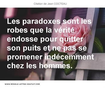 Citations Jean COCTEAU