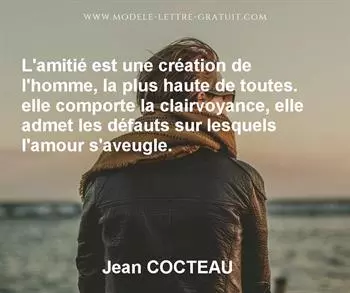 Citation de Jean COCTEAU