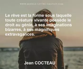 Citation de Jean COCTEAU