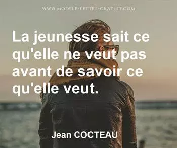 Citation de Jean COCTEAU