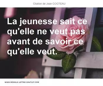Citations Jean COCTEAU