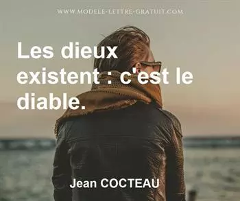 Citation de Jean COCTEAU