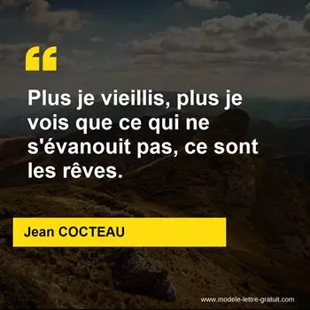Citation Jean COCTEAU