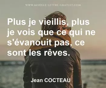 Citation de Jean COCTEAU