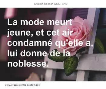 Citations Jean COCTEAU