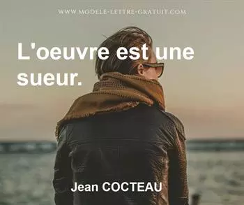 Citation de Jean COCTEAU