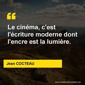 Citation Jean COCTEAU