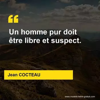 Citation Jean COCTEAU