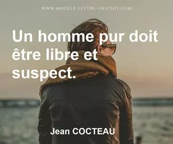 Citation de Jean COCTEAU