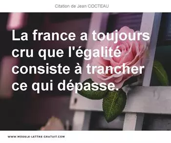 Citations Jean COCTEAU