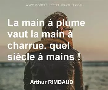 Citation de Arthur RIMBAUD