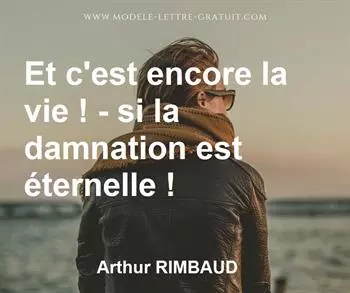 Citation de Arthur RIMBAUD
