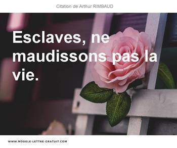 Citations Arthur RIMBAUD
