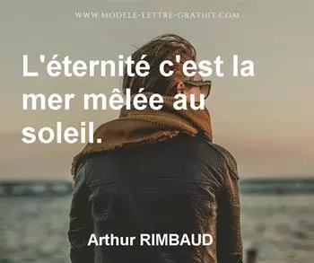 Citation de Arthur RIMBAUD