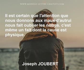 Citation de Joseph JOUBERT