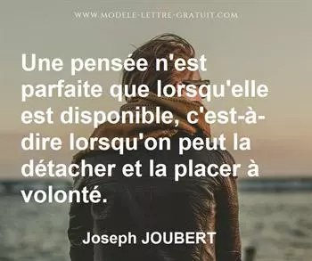 Citation de Joseph JOUBERT