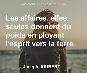Citation de Joseph JOUBERT
