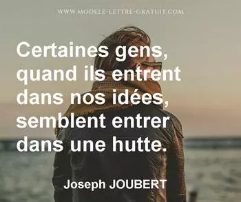 Citation de Joseph JOUBERT