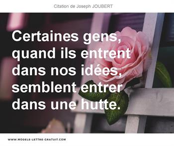 Citations Joseph JOUBERT