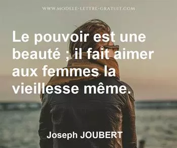 Citation de Joseph JOUBERT