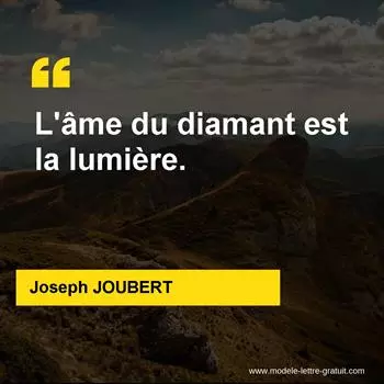 Citation Joseph JOUBERT