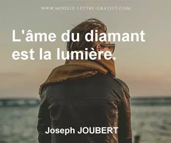 Citation de Joseph JOUBERT