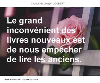 Citations Joseph JOUBERT
