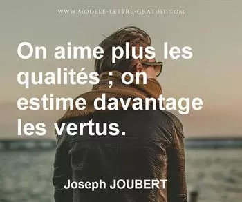 Citation de Joseph JOUBERT