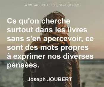 Citation de Joseph JOUBERT